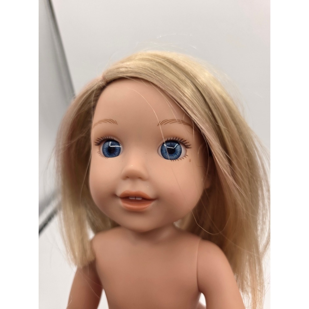 American Girl WellieWishers Camille 14.5 Inch Doll Blonde Hair Blue Eyes 1186 MJ - Picture 3 of 7
